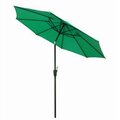 Grilltown J & J Global   9 ft. Steel Green Umbrella GR3238300